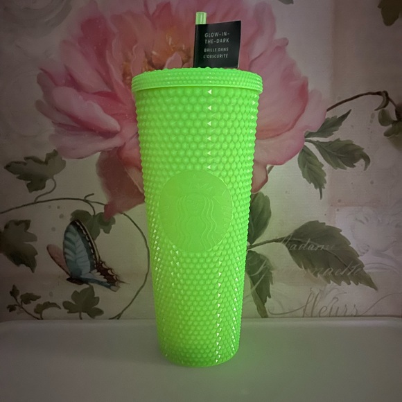 Starbucks Lemongrass Studded Glow in the Dark Tumbler - Picture 1 of 6